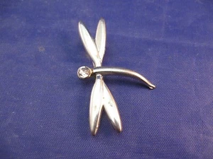 SILBERFARBENE LIBELLE SCHMUCK ANSTECKNADEL - Bild 1 von 3