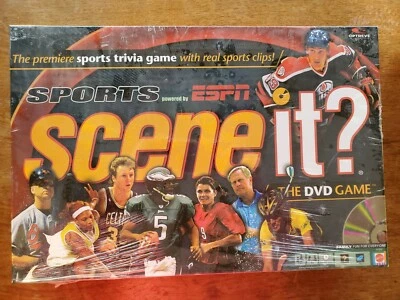 NEW 2005 Scene It? SPORTS Edition ESPN The DVD Sports Trivia Game Factory Sealed - Image 1 of 2
