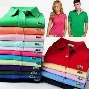 New LacostePolo Cotton Short Sleeve Polo Shirt Regular Fit Size S-3XL/18 Colors！ - Picture 1 of 42