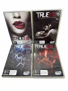 True Blood Seasons 1-4 TV Series DVD 20 Disc R18+ Sex Scenes Nudity Horror - Picture 1 of 24
