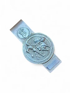 Vintage alpaca silver money clip matador bull fighter torero 1970's MEXICO - Bild 1 von 5
