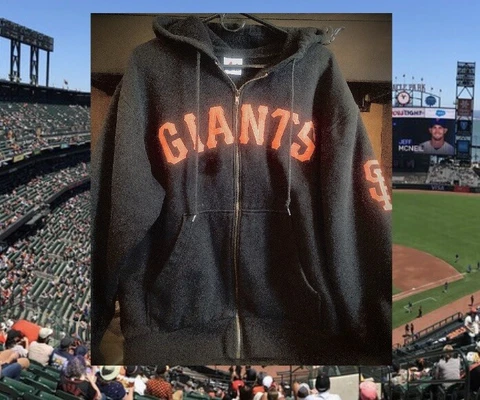 SF Giants ZipUp Hoodie Cover