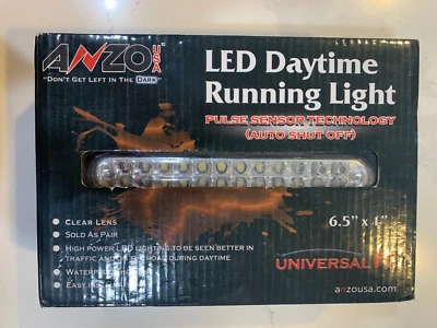 Anzo LED Daytime Running Light Pulse Sensor Technology 6.5" x 1" 861113 - Image 1 of 2