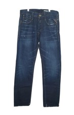 Replay Newdoc MA975 Jeans W31 L32 ASOLO Distressed Button Fly