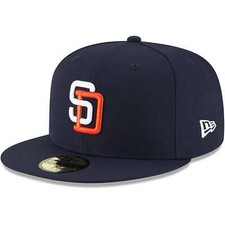 New Era San Diego Padres Retro On Field Collection 5950 Fitted Hat (1991-2003) 