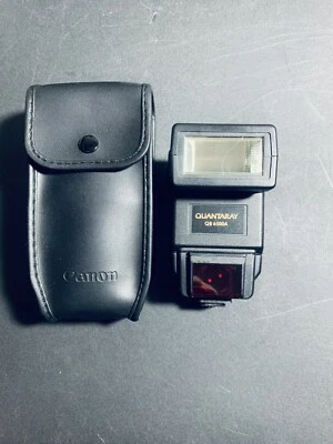 Quantaray QB-6500A Black Portable Shoe Mount Detachable Camera Flash - Image 1 of 4