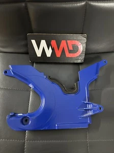 Mitsubishi Evo 4 5 6 7 Middle Timing Belt Cam Cover Alloy Blue - Picture 1 of 7