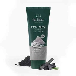 Nat Habit Kali Mitti Men's Face Wash 100g x 2 Pack free shipping world wide - Picture 1 of 8