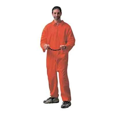 Jail Bird Adult Costume Fits Up To A Chest Size 42 - Image 1 of 4