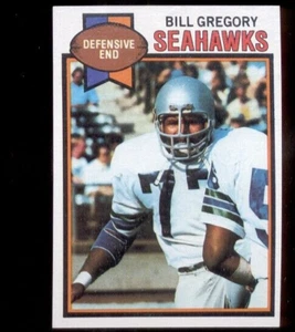 Tarjeta de novato 1979 Topps Bill Gregory Seattle Seahawks - Imagen 1 de 1
