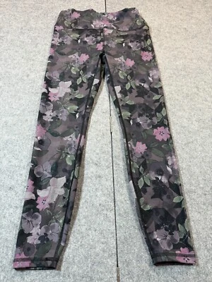 RBX Tech Flex 压缩打底裤女式中号多花中腰弹力 — 第 1/4 张图片