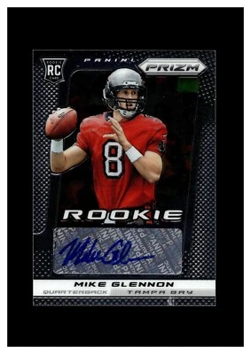 2013 Panini Prizm Autographs #272 Mike Glennon RC Tampa Bay Buccaneers - Image 1 of 2