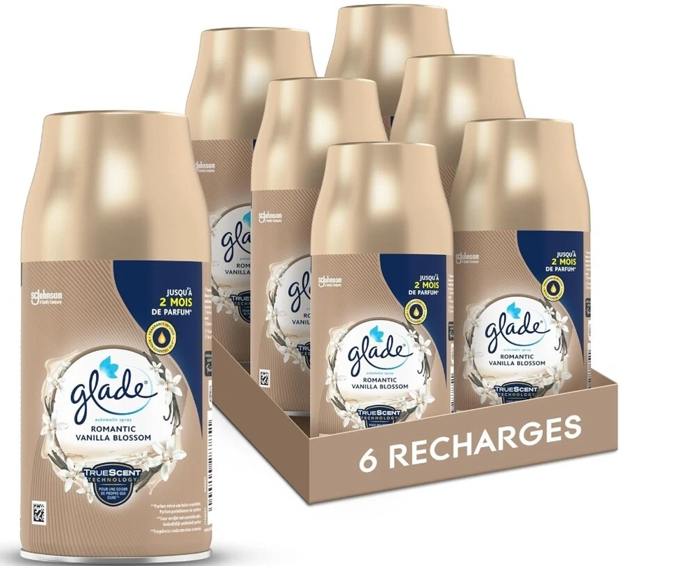 Glade Automatic Ricarica Profumatore  Ambienti Spray Fragranza vaniglia  6pezzi - Immagine 1 di 1