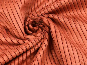 POLSTERSTOFF Cord Samt Taschen Bekleidung grob gerippt ROST EUR 17,98/m - Bild 1 von 7