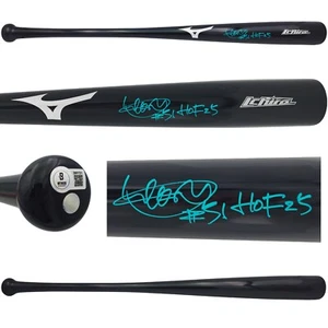 ICHIRO SUZUKI AUTOGRAPHED MIZUNO MODEL BASEBALL BAT M's HOF 25 BECKETT WITNESS - Picture 1 of 8