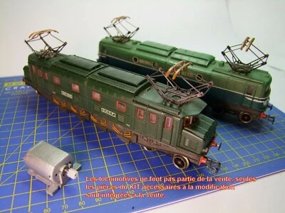 HOBRICOLETRAINMODELISME Kit Motorisation locomotives électriques JOUEF HO - 2D2 5516 - 9120 - réf. 8590