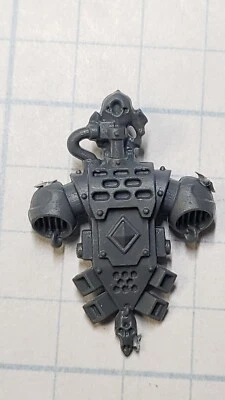 40k Space Wolves Bits Wolf Pack Guard Sergeant Skull Auspex Backpack - Image 1 of 4