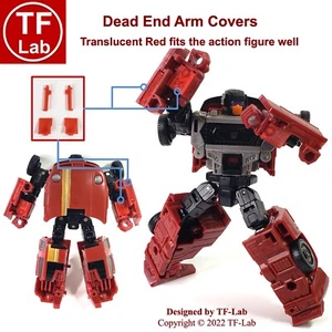 Kit di aggiornamento coperture gap braccio per Transformers Generations Legacy Dead End - Foto 1 di 16