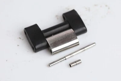 Cartier Must 21 Autoscaph Cronoscaph Goma Acero Reloj Pulsera Eslabón 20mm Foto 1 de 4