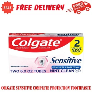 Colgate Sensitive Complete Protection Toothpaste, Sensitive Teeth Toothpaste - Picture 1 of 7