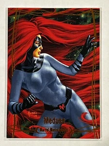 2016 Marvel Masterpieces Orange #11 Medusa 58/99 Single Tier 1 NM/M😍* - Picture 1 of 2