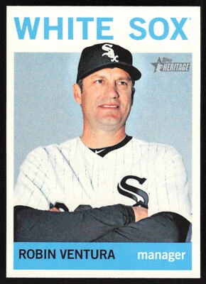 2013 Topps Heritage #118 Robin Ventura     MGR Chicago White Sox Card - Image 1 of 2