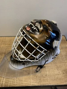 Vintage Custom Painted Eddy Masks Hockey Goalie Mask CSA Approved - Picture 1 of 14