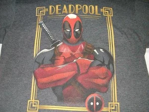 Deadpool Marvel T-Shirt grau Herren Large gebraucht - Bild 1 von 2