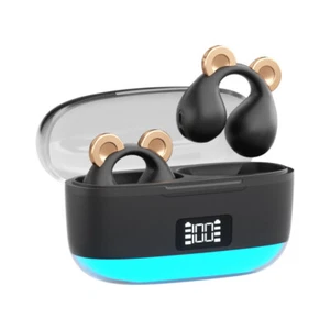 Wireless Earbuds Ear Clip Bone Conduction Headphones comfortable Sport Headset - Picture 1 of 4
