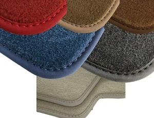 Fussmatten Luxus Velours für Mercedes SL / SLC R107 in kuba, cognac, rot, blau  - Bild 1 von 13