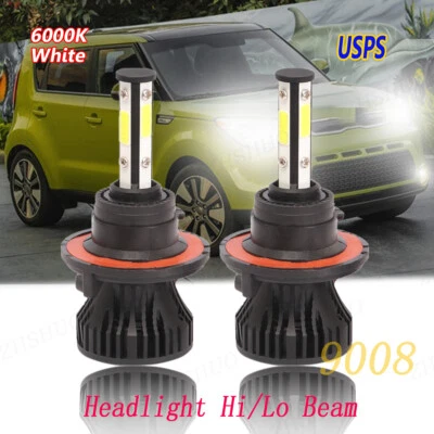 6000K para Kia Soul 2014-2017 2018 2019 9008/H13 faros LED Foto 1 de 4