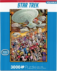 Star Trek Next Gen Puzzle (3000 Piece Jigsaw Puzzle) - Officially Licensed Star - Picture 1 of 12
