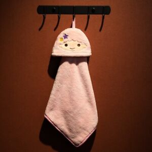 Cute Kuromi My Melody Cinnamoroll Hello Kitty Towel Hand Face Wash Hanging Cloth
