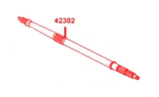 ARBRE DE ROUE ARRIERE KYMCO MXU 300 42302-LDE9-E03 OEM