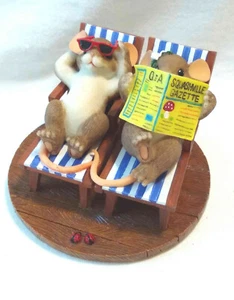 Vacation Figurine "Time For A Little R&R" Charming Tails (Mouse) [AdvSample] - Bild 1 von 6