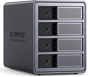 Boîtier aluminium ORICO 4 disques durs USB 3.0 vers station d'accueil SATA 9848U3 - Photo 1/12