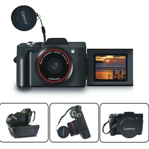 LCD Screen Digital SLR Camera 3.0 Inch TFT 16X Zoom HD 1080P 16MP Anti-shake - Picture 1 of 6