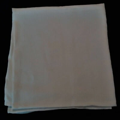 Linge ancien nappe lin damassé 115 X 117 cm - Photo 1/3