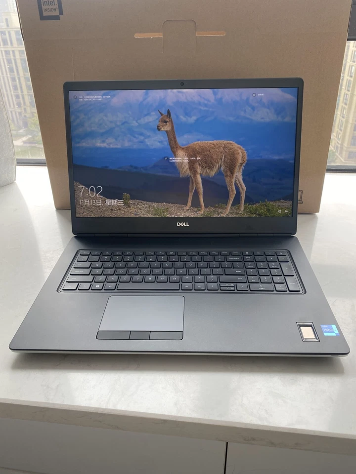 Dell Precision7760 Workstation Laptop 17.3"XEON W-11855m Nvidia  A3000 32GB 1TB - Image 1 of 4