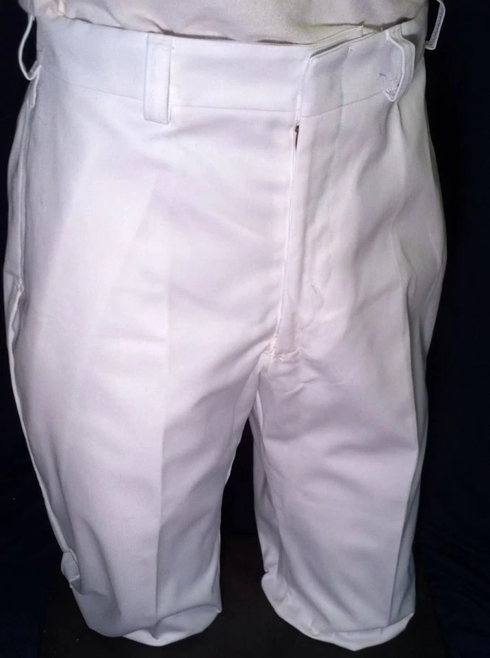 MEDICAL ASSIST MENS TROUSERS COOK UNIFORM PANTS US MILITARY SCRUBS WHITE 35XL - Image 1 of 1