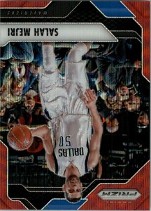 2016-17 Panini Prizm Prizms Ruby Wave #158 Salah Mejri