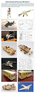 3D DXF CDR of Educational Toys and Scale Models for Laser Engraving & CNC Router - Picture 1 of 12