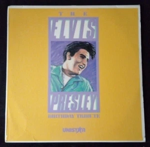 ELVIS PRESLEY BIRTHDAY TRIBUTE Vinyl 4 Record Set UNISTAR radio broadcast only - Imagen 1 de 24