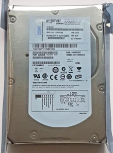 146.8 GB IBM Fru 10N7196 ST3146855LW 15K Ultra320 SCSI 68pin 3,5 " Hard Drive - Picture 1 of 1