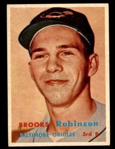 Brooks Robinson EX-MT+ 1957 Topps #328 radiocontrol - Imagen 1 de 2