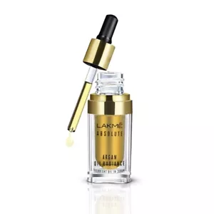 Lakme Absolute Argan Oil Radiance Overnight Oil-in-Serum 15ml, - Picture 1 of 7