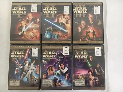 ✅ Star Wars Trilogy 12 DVD Widescreen Original Theatrical Cuts Han Shoots 1st✅ - Bild 1 von 4