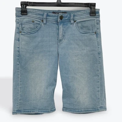 Bermudas vaqueras Tommy Bahama para mujer talla 8 lavado claro elásticas informales Foto 1 de 4