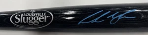 Brewers Infielder ANDREW VAUGHN Signed Louisville Slugger Black Bat AUTO - JSA - Picture 1 of 2