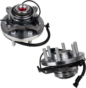 Front Wheel Bearing Hub Assembly 2PCS Fit Ford F-150 4WD 2015-2017 515169 ABS - Picture 1 of 6